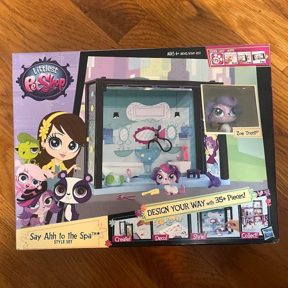 Littlest Pet Shop "Say Ahh to the Spa" Style Set